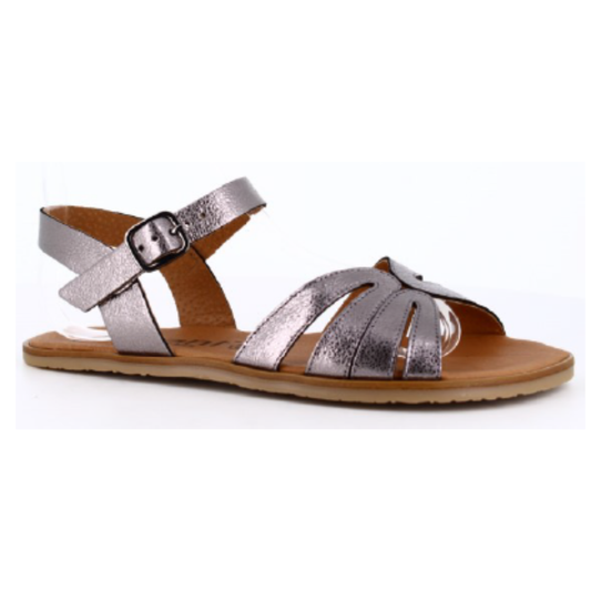 Vivant sandalias barefoot Helia met platino