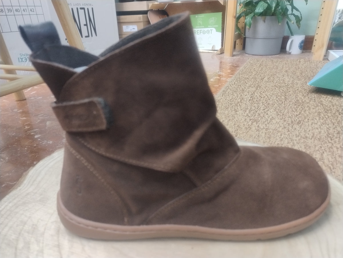 Flexi Nens Botines Barefoot 9075S chocolate