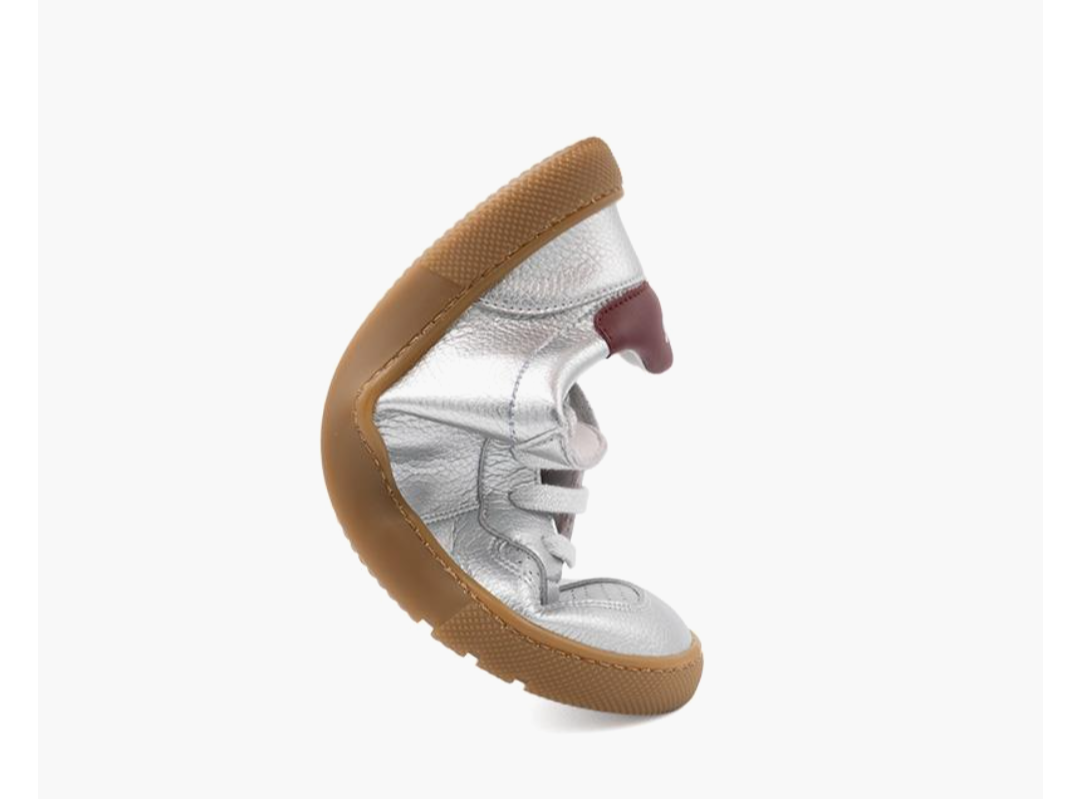 TITANITOS deportivas Barefoot U540 CAÑADA - PLATA BURDEOS