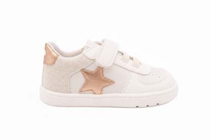 Titanitos deportivas Barefoot U540 Biar Blanco Fuxia