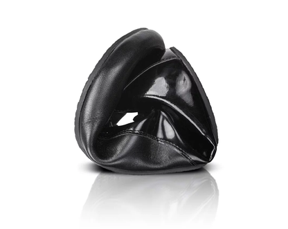 Shapen Fleur negros zapatillas de vestir Barefoot