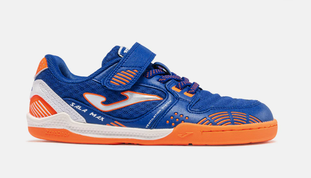 Joma Zapatillas fútbol sala Top Flex Junior Barefoot 25 indoor azul naranja (27-34)
