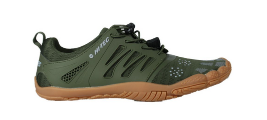 Hi-Tec Samoa adulto Calzado Barefoot trail Green brown