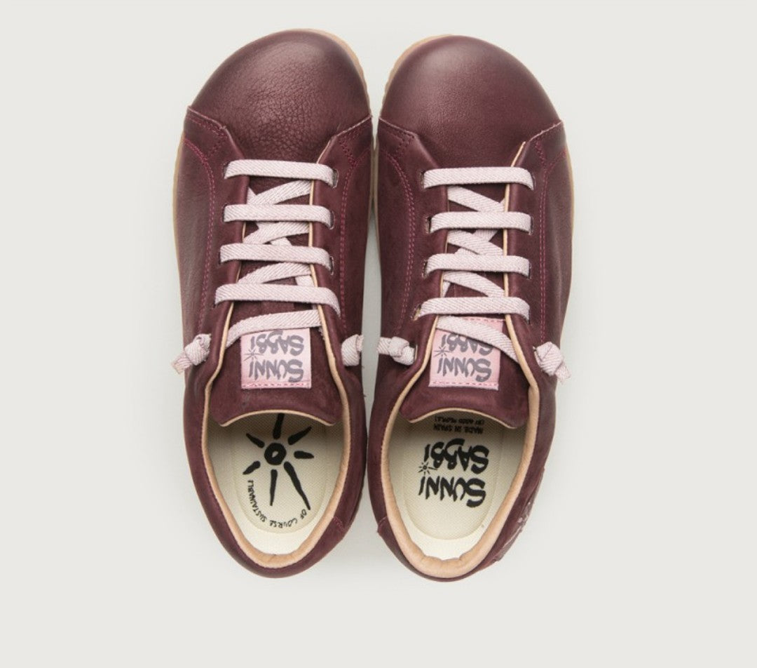 Sunni Sabbi Zapatos de Transicion Barefoot Mujer Nantai 064 burdeus