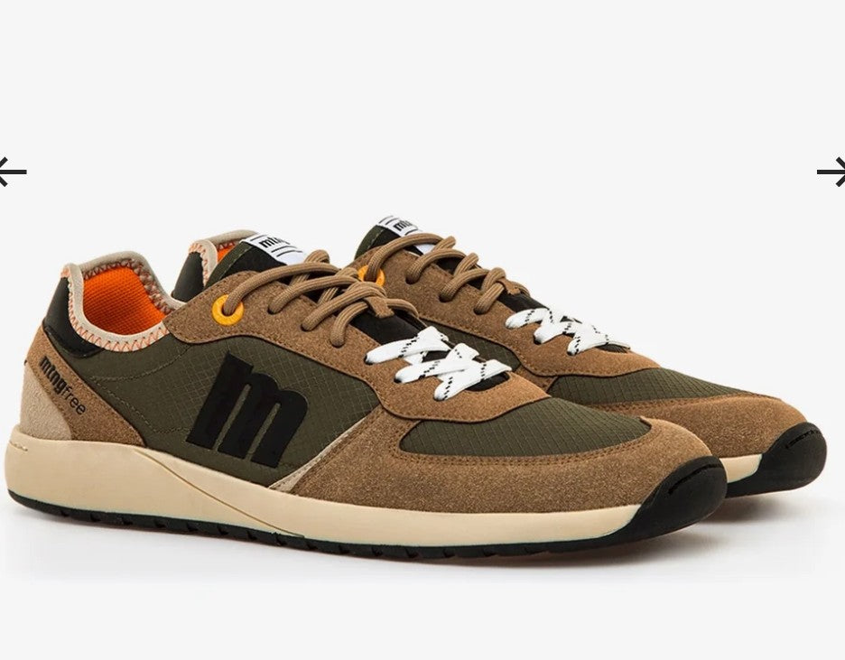 ⏳ Quedan pocas tallas — Mustang Free Apolo Deportiva Barefoot Verde Hombre