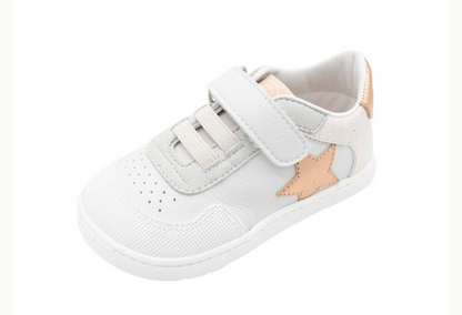 Titanitos deportivas Barefoot U540 Biar Blanco Fuxia