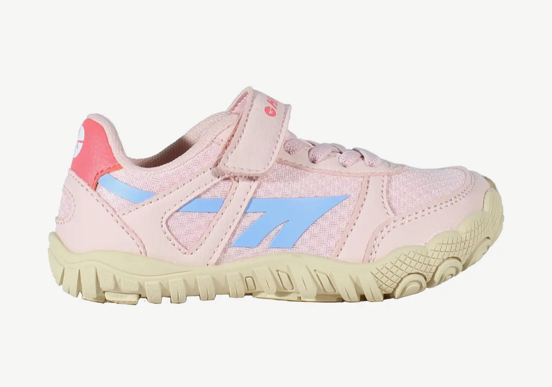Hi-Tec Court Infantil deportivas Barefoot respetuosas rosa