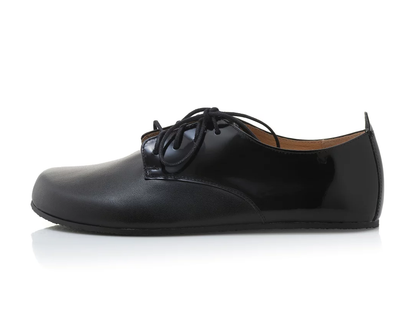 Shapen Fleur negros zapatillas de vestir Barefoot