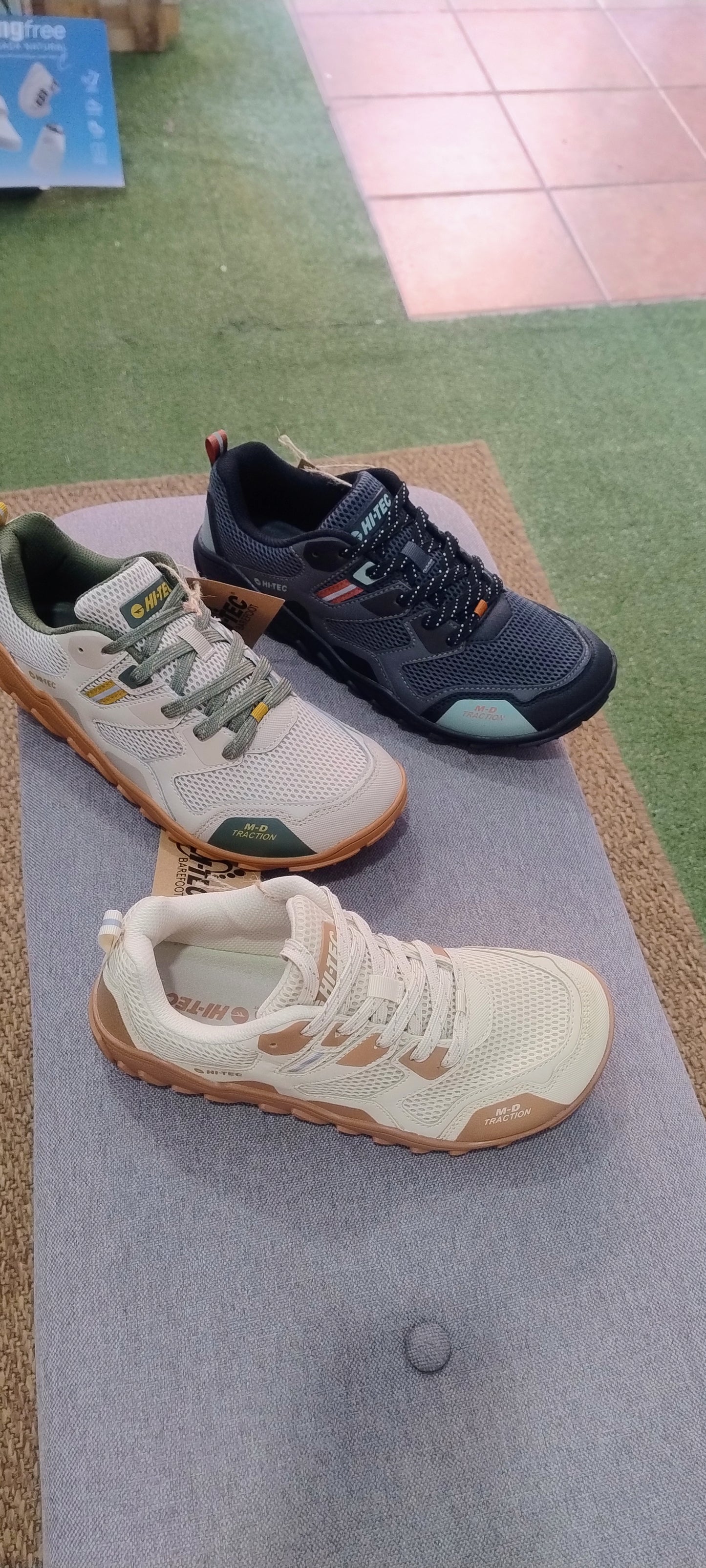 Hi-tec Paramo zapatillas Barefoot trekking birch