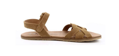 Vivant sandalias barefoot Onix serraje whisky