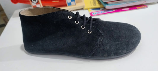 Batilas Barefoot botines barefoot  serraje negro