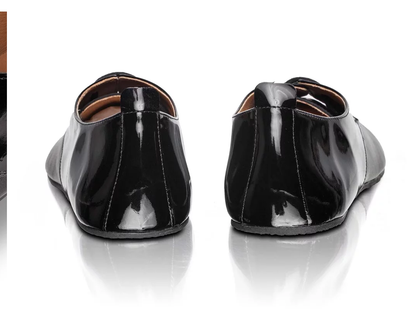 Shapen Fleur negros zapatillas de vestir Barefoot