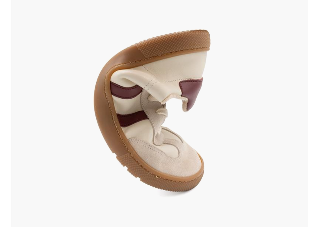 TITANITOS U540 COX - BEIGE BURDEOS con forro en lanilla