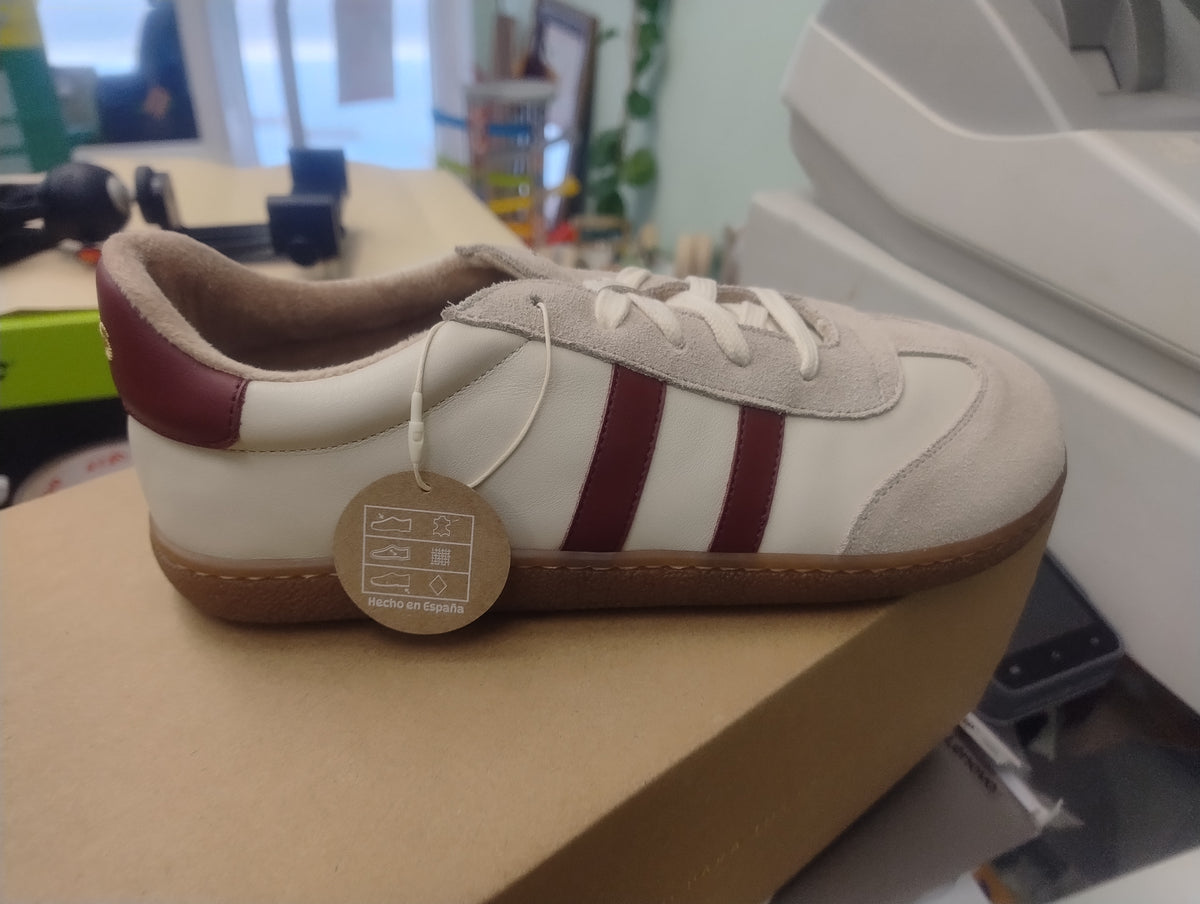 TITANITOS U540 COX - BEIGE BURDEOS con forro en lanilla