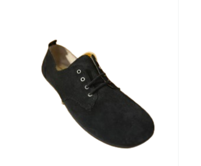 Batilas Barefoot zapato barefoot blucher serraje negro