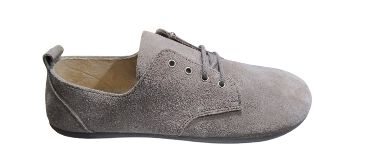 Batilas Barefoot zapato barefoot blucher serraje taupe