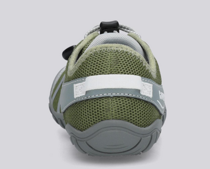 Hi-Tec  Abyss zapatillas barefoot verde militar junior (30-38)
