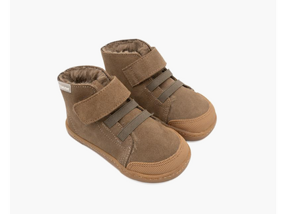 U540 Carlet - Botín Unisex Barefoot (Topo) horma ancha