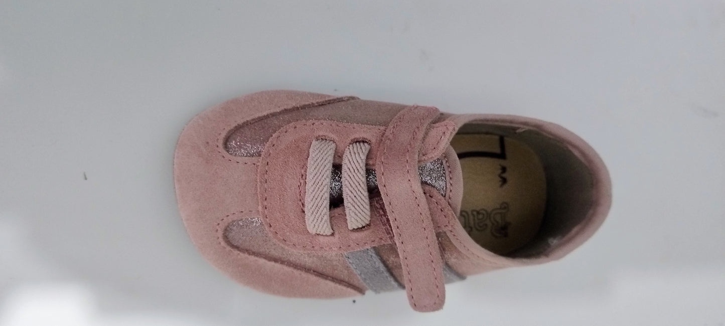(Copia) Batilas deportivas respetuosas rosa y brillo piel