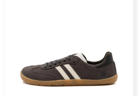 Coqueflex Retro Antracita calzado barefoot respetuoso