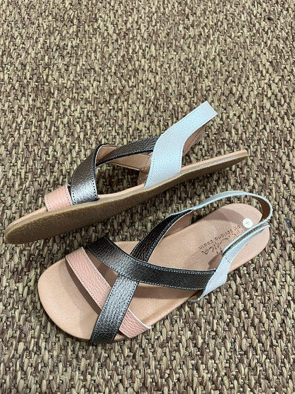 Marichica by Soriano sandalias barefoot de Piel Hecha a Mano en España  Modelo BA1432 Multicava