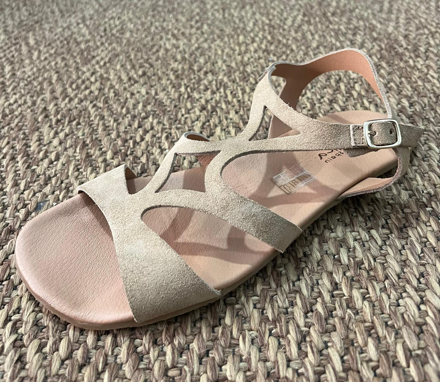 Marichica by Soriano sandalias barefoot de Piel Hecha a Mano en España  Modelo BA2209 serr. Mushroo