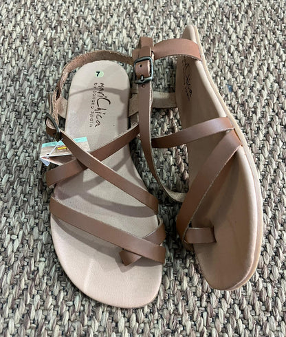 Marichica by Soriano sandalias barefoot de Piel Hecha a Mano en España  Modelo BA2223 Vaq. Roble