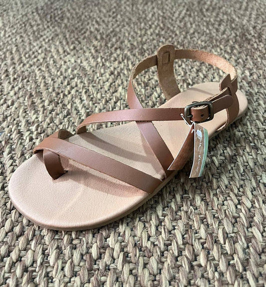 Marichica by Soriano sandalias barefoot de Piel Hecha a Mano en España  Modelo BA2223 Vaq. Roble