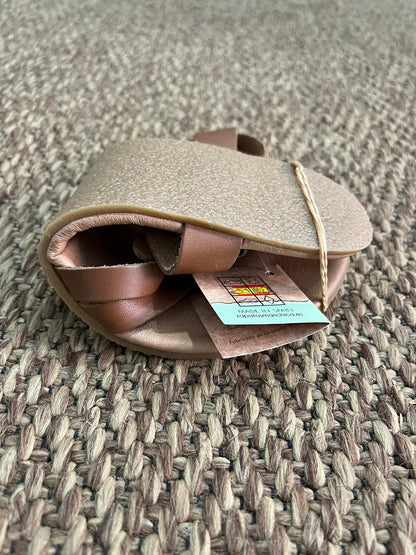 Marichica by Soriano sandalias barefoot de Piel Hecha a Mano en España  Modelo BA2223 Vaq. Roble