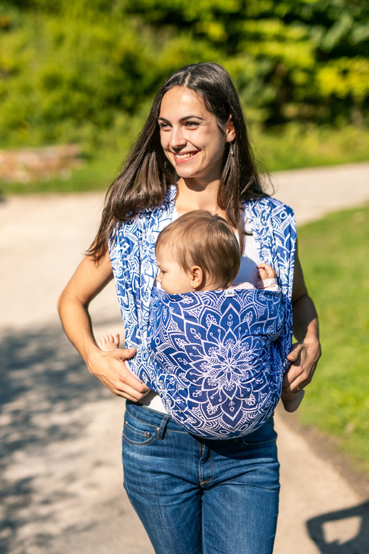 Be Lenka Mandala scarf - royal blue