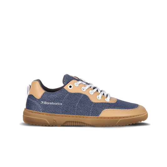 Barefoot Sneakers Barebarics - Kudos - Brown & Blue