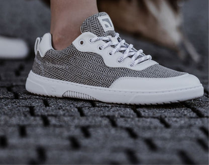 Barefoot Sneakers Barebarics - Kudos - White & Grey