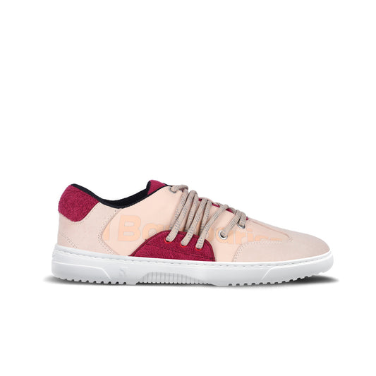 Barefoot Sneakers Barebarics - Vibe - Beige &amp; Red