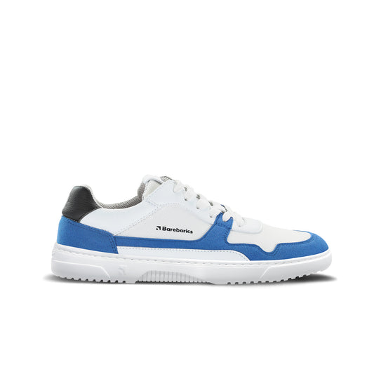 Barefoot Sneakers Barebarics - Zing - White &amp; Blue