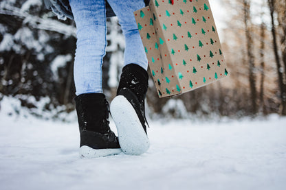 Scarpe invernali da ragazzo Be Lenka Snowfox Kids 2.0 barefoot - Nere
