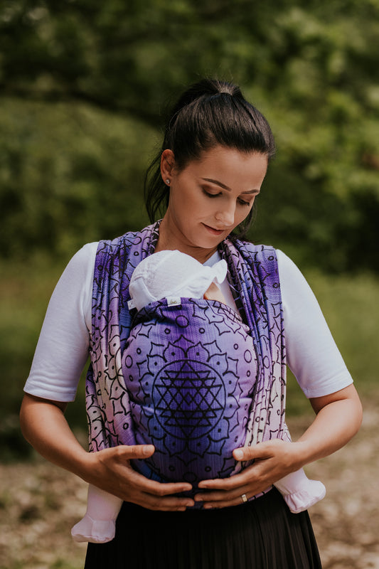 Pañuelo Be Lenka Shri Yantra - Violet