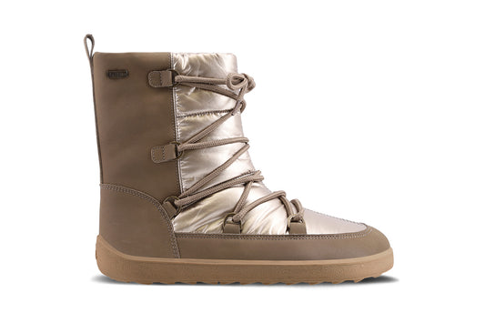 Zapatos de invierno barefoot Be Lenka Snowfox Woman - Champagne & Brown